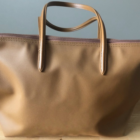 Lacoste Women's L.12.12 Concept Zip Tote Bag purse - Picture 8 of 8